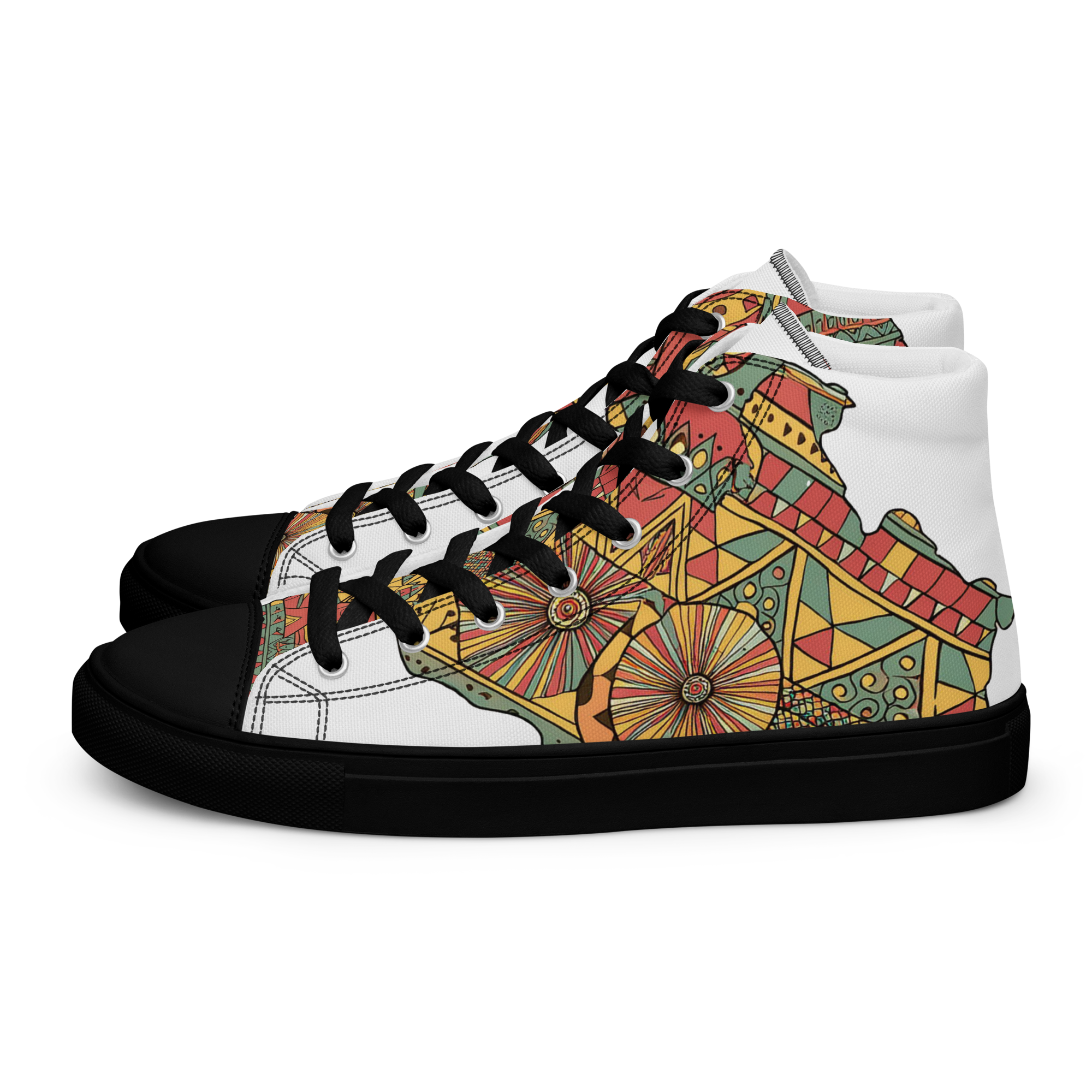 Men’s high top canvas shoes Chad