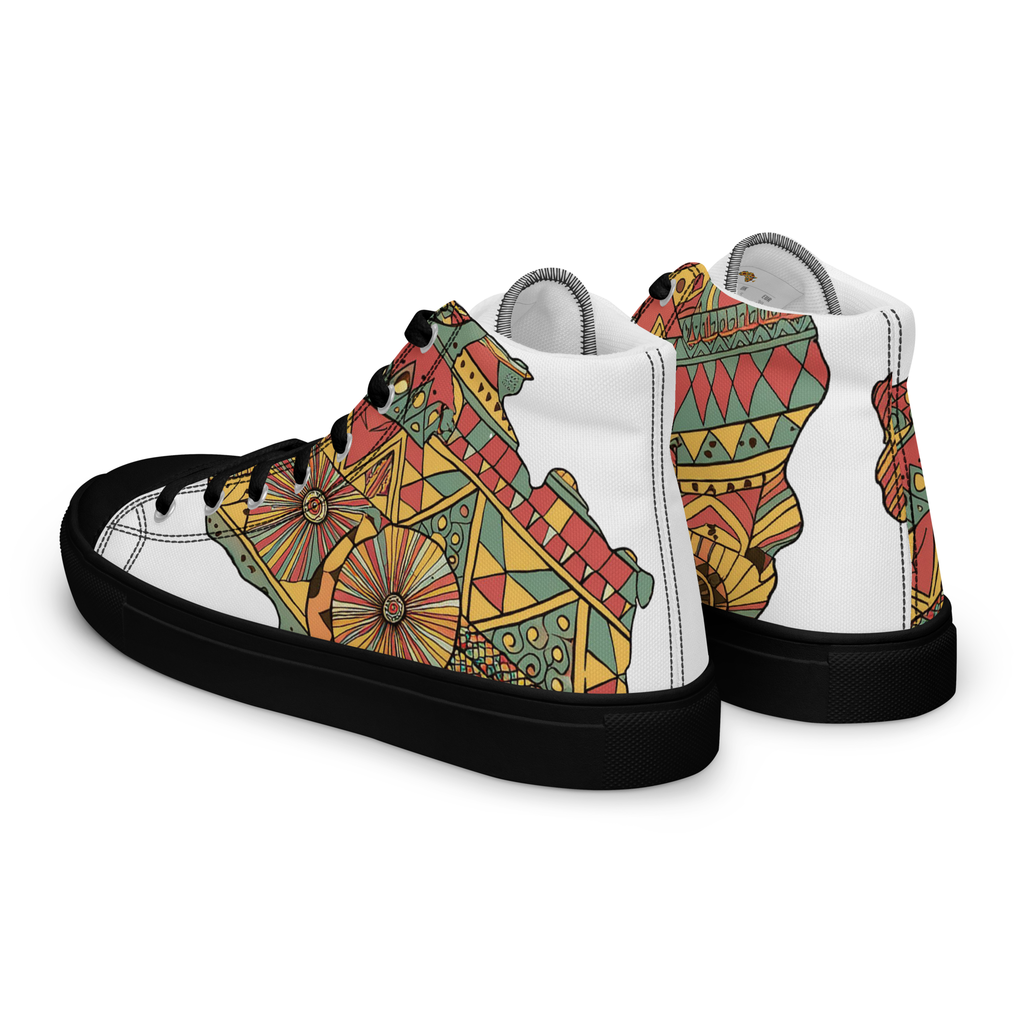 Men’s high top canvas shoes Chad