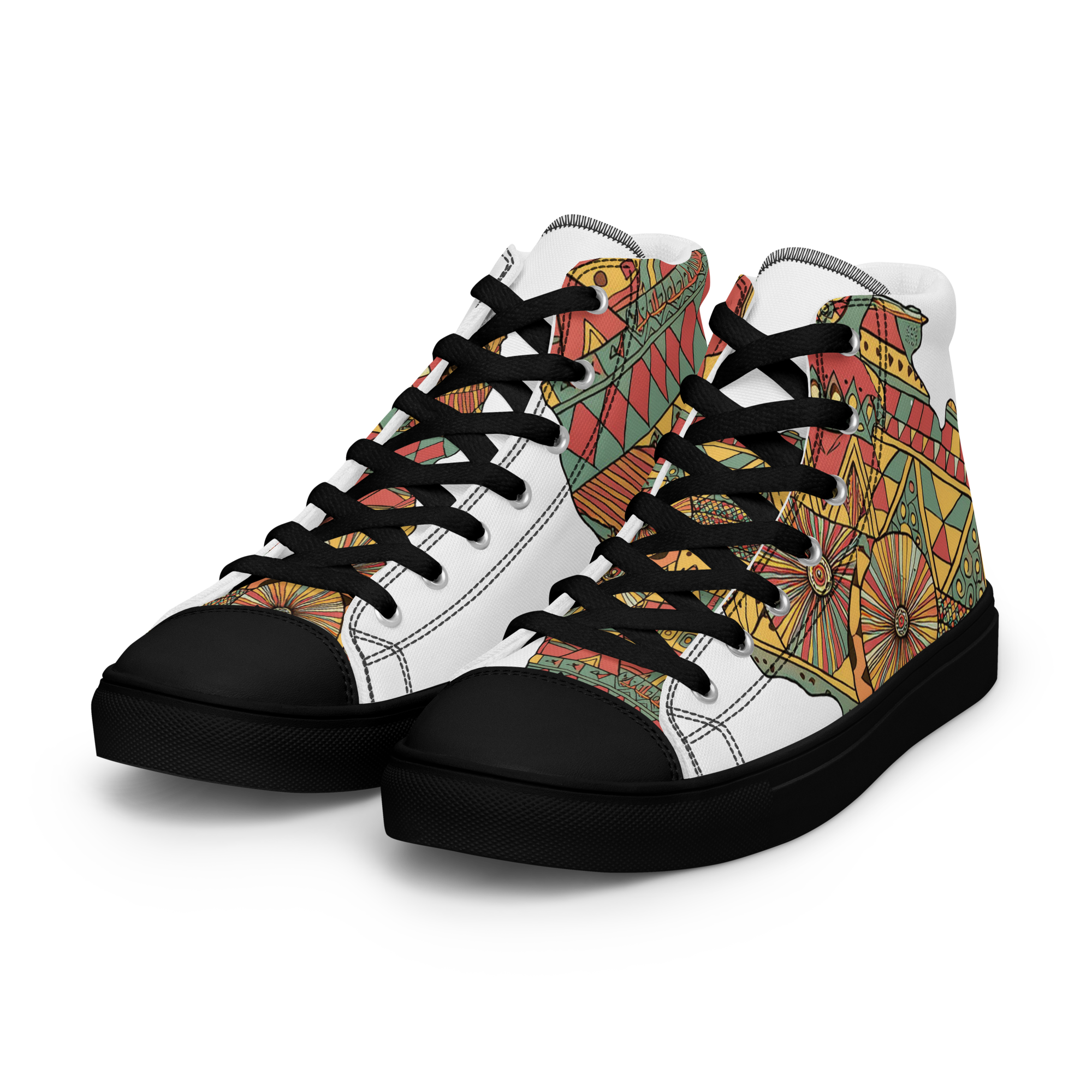 Men’s high top canvas shoes Chad