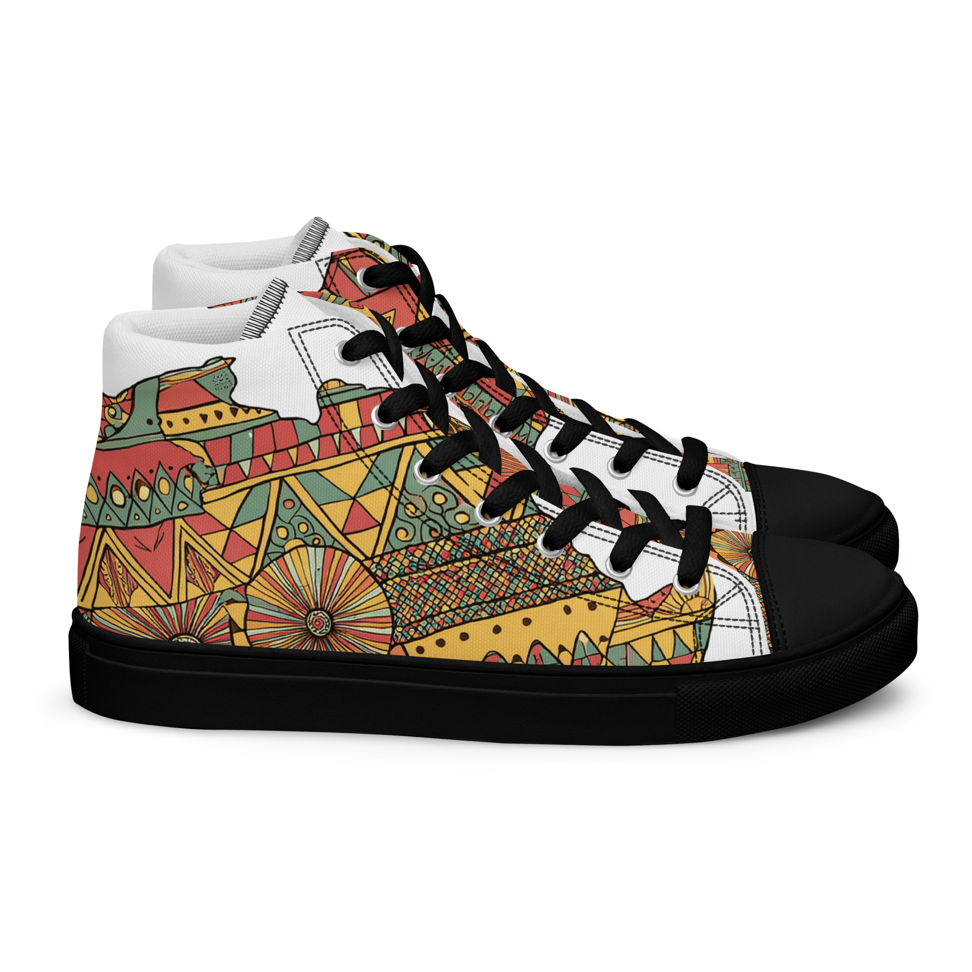 Men’s high top canvas shoes Chad