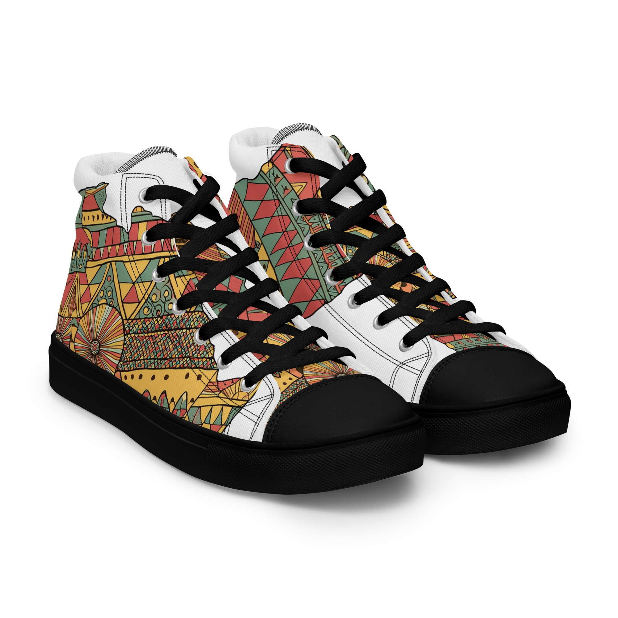 Men’s high top canvas shoes Chad