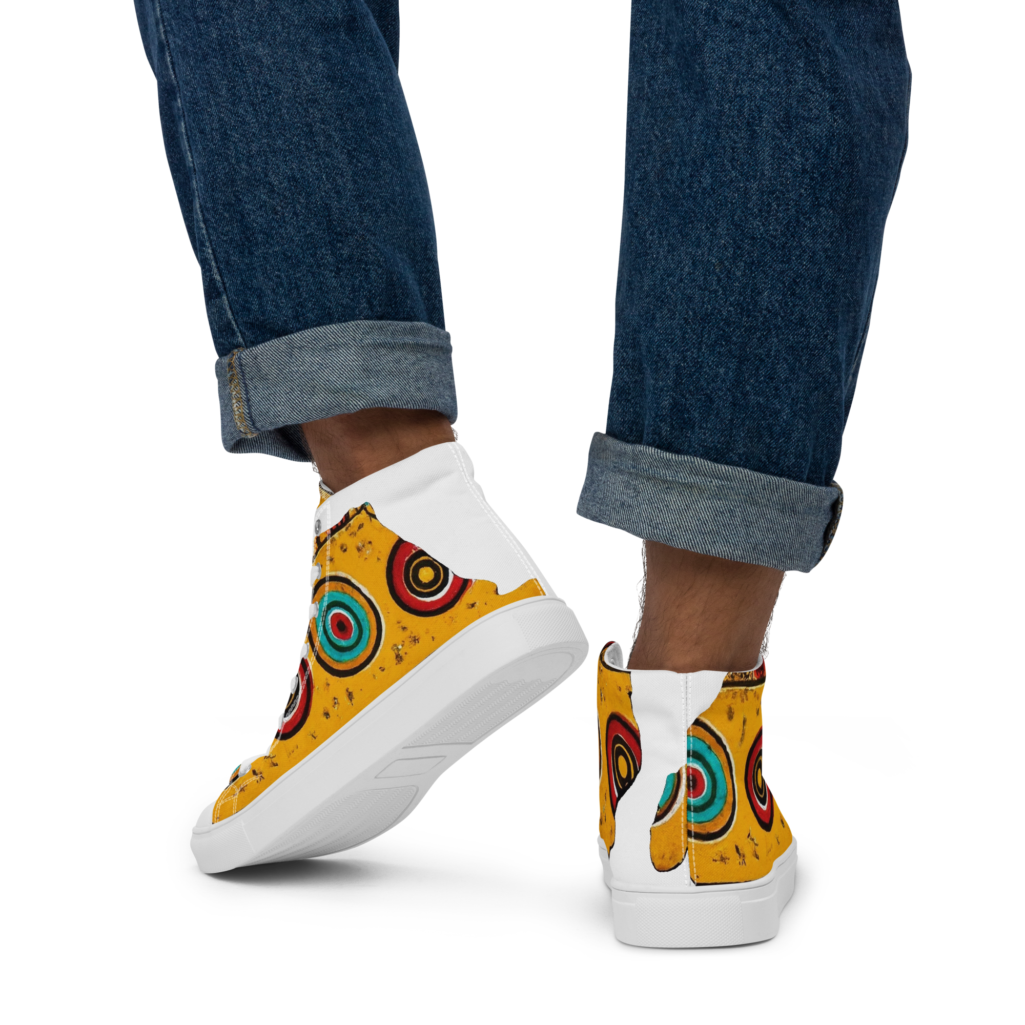 Men’s high top canvas shoes Cameroon Africa