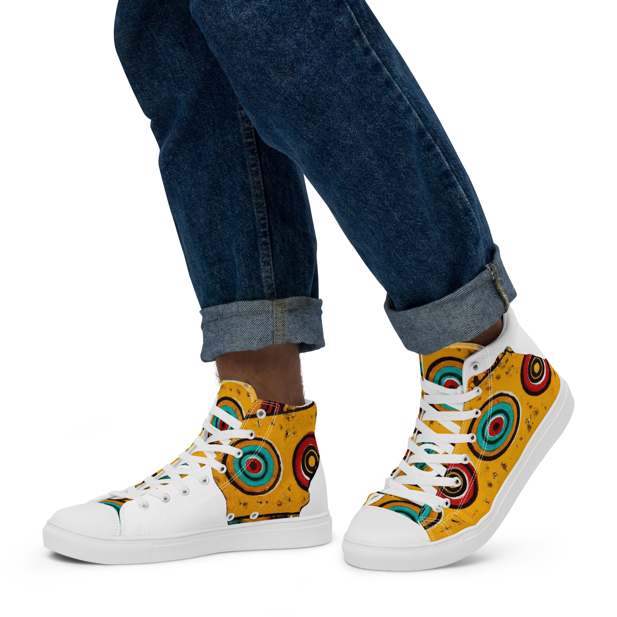 Men’s high top canvas shoes Cameroon Africa