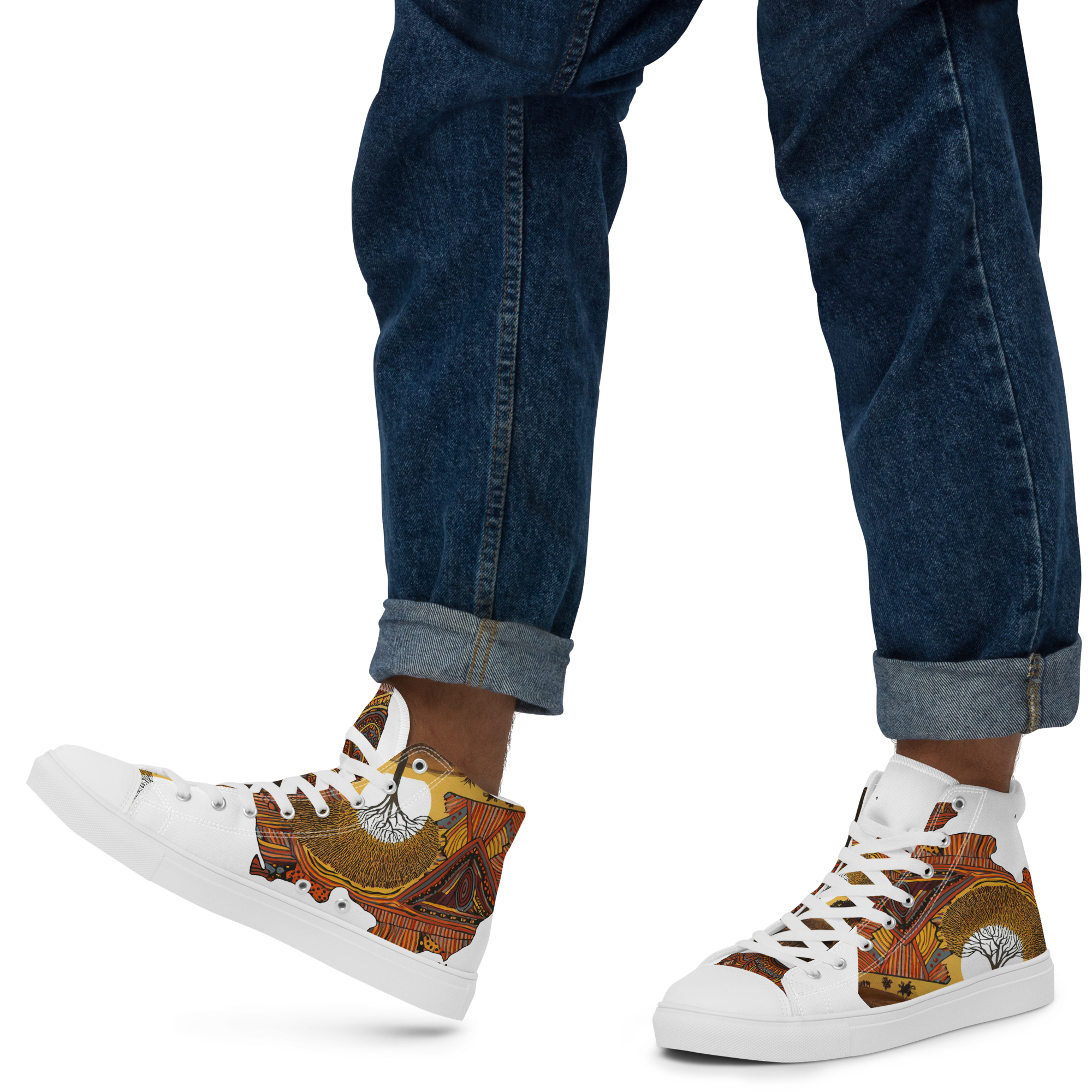 Men’s high top canvas shoes Libya