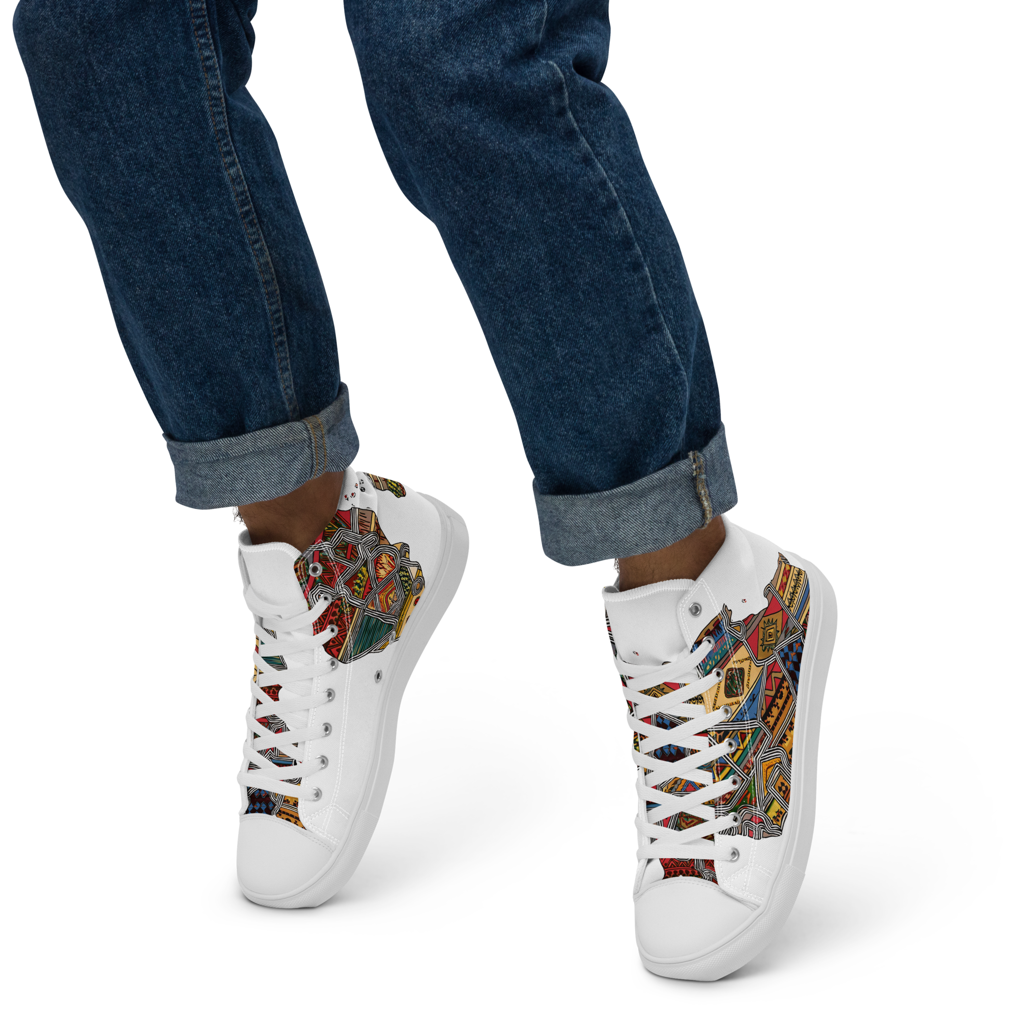 Men’s high top canvas shoes Sudan