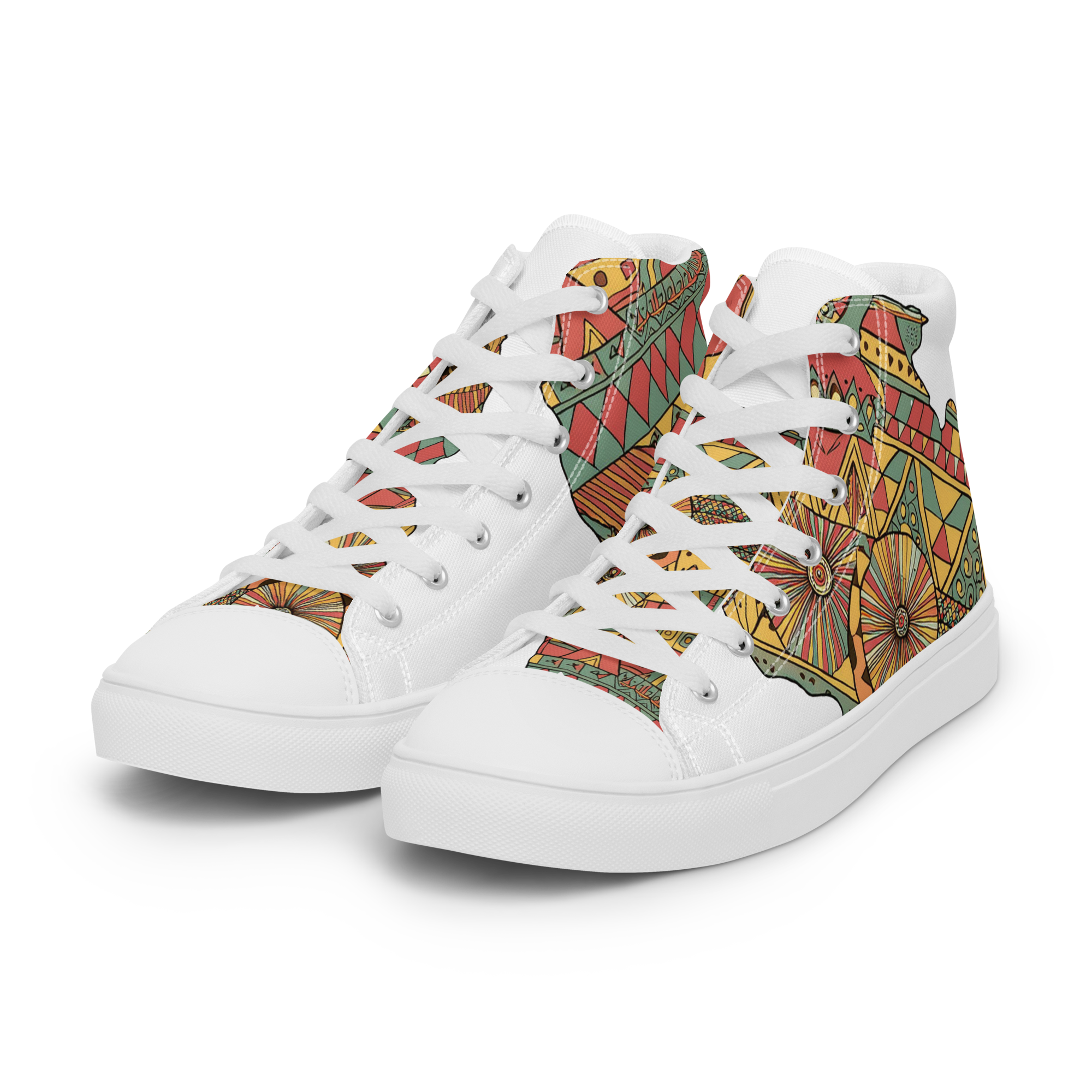 Men’s high top canvas shoes Chad