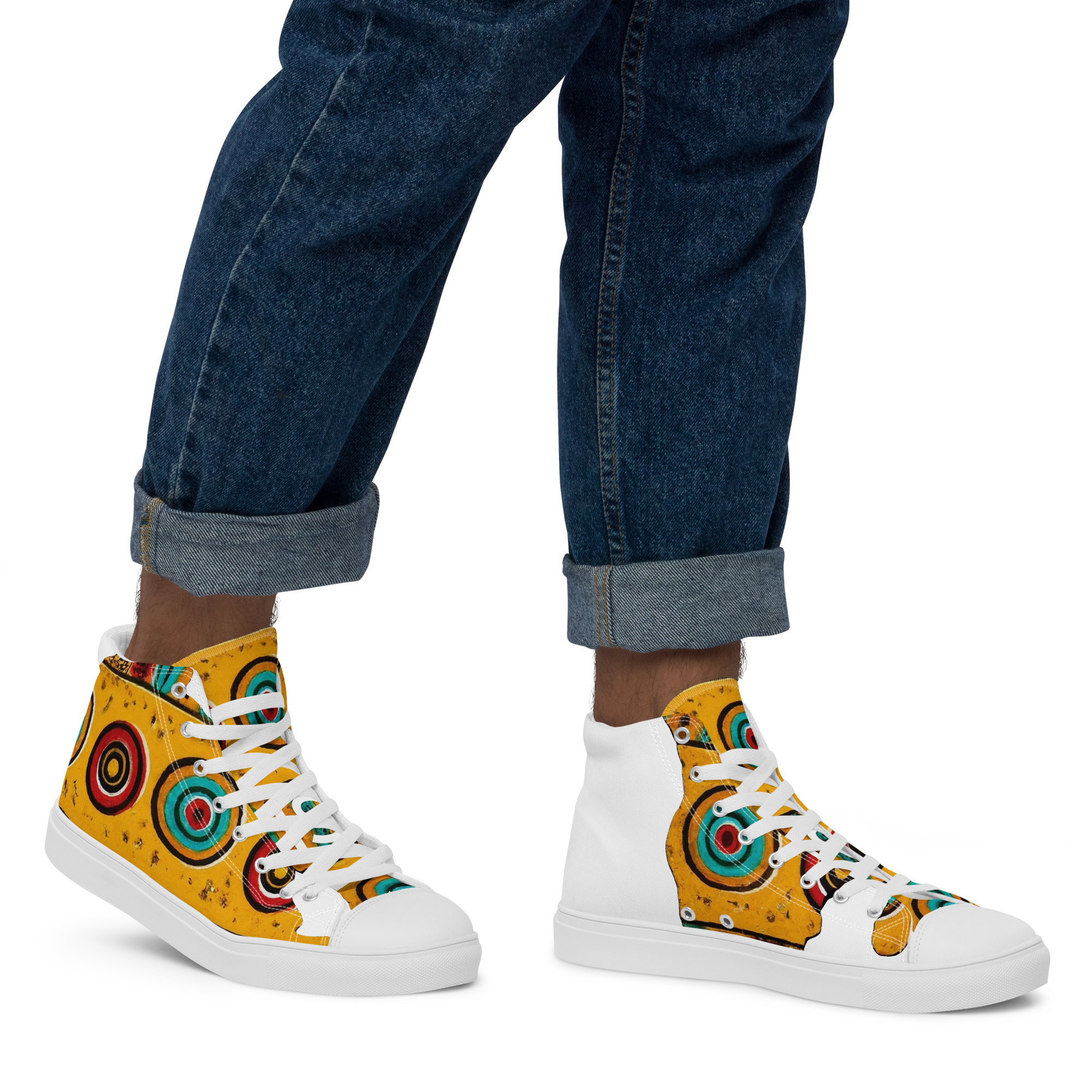 Men’s high top canvas shoes Cameroon Africa