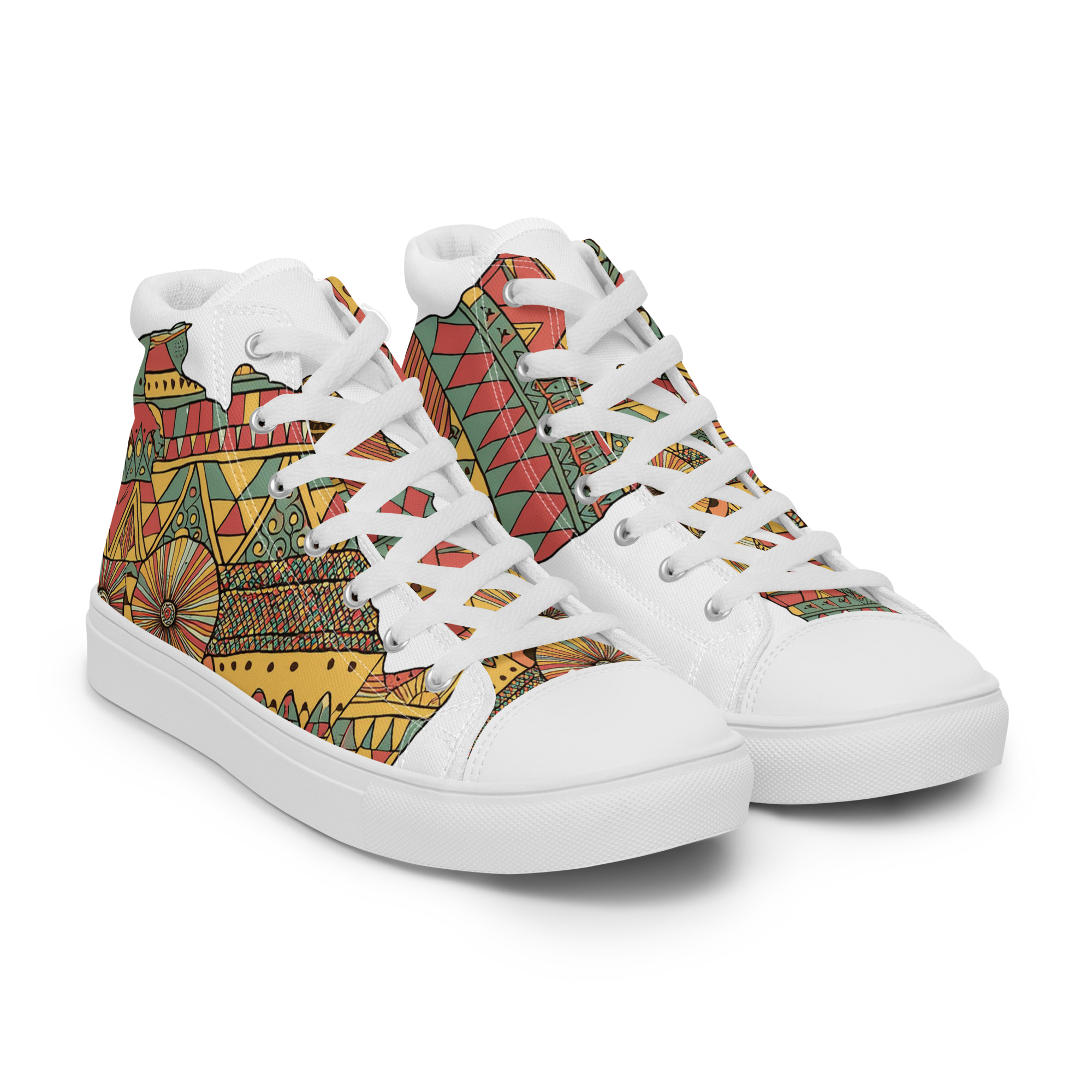 Men’s high top canvas shoes Chad