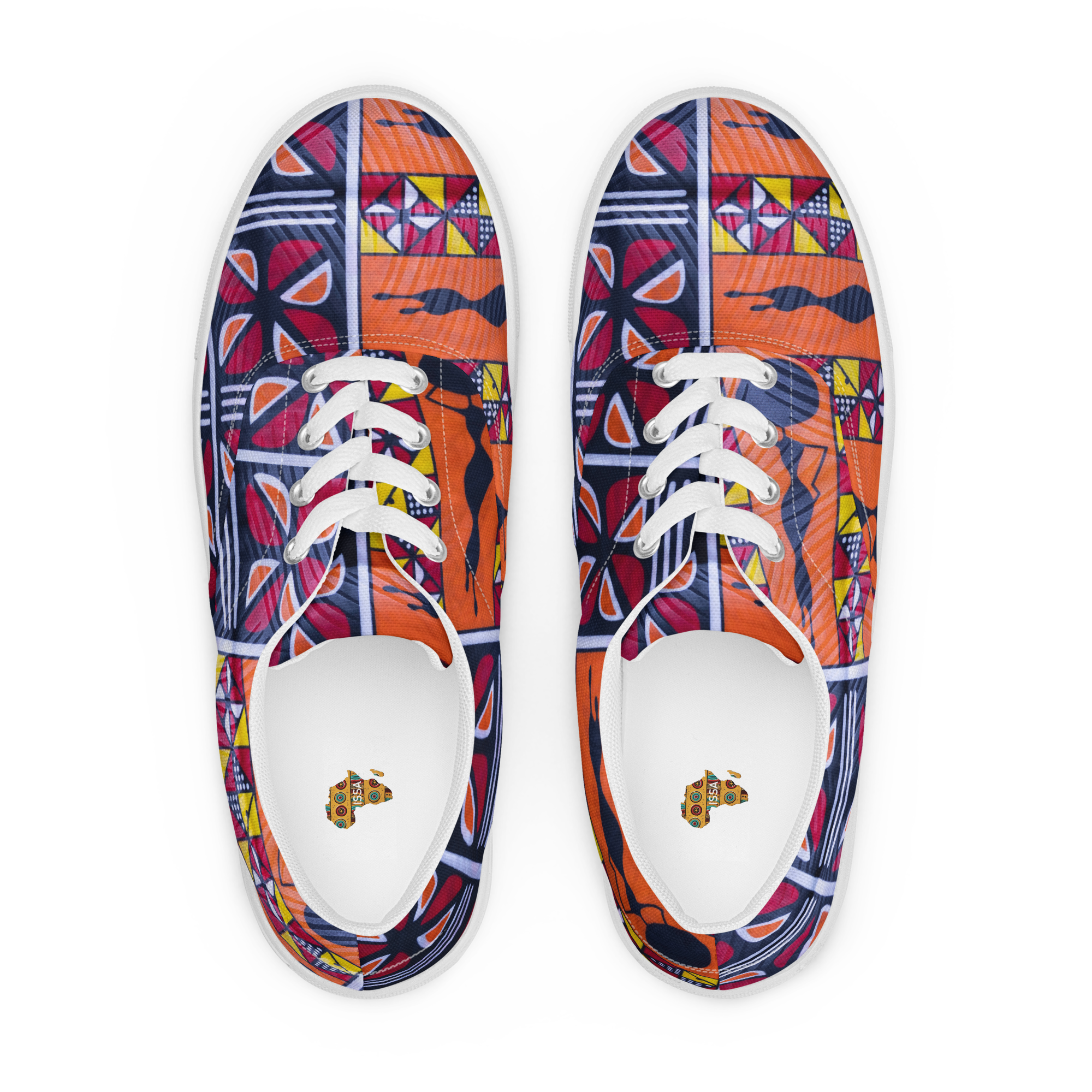 Men’s Africa lace-up canvas shoes Ghana Africa