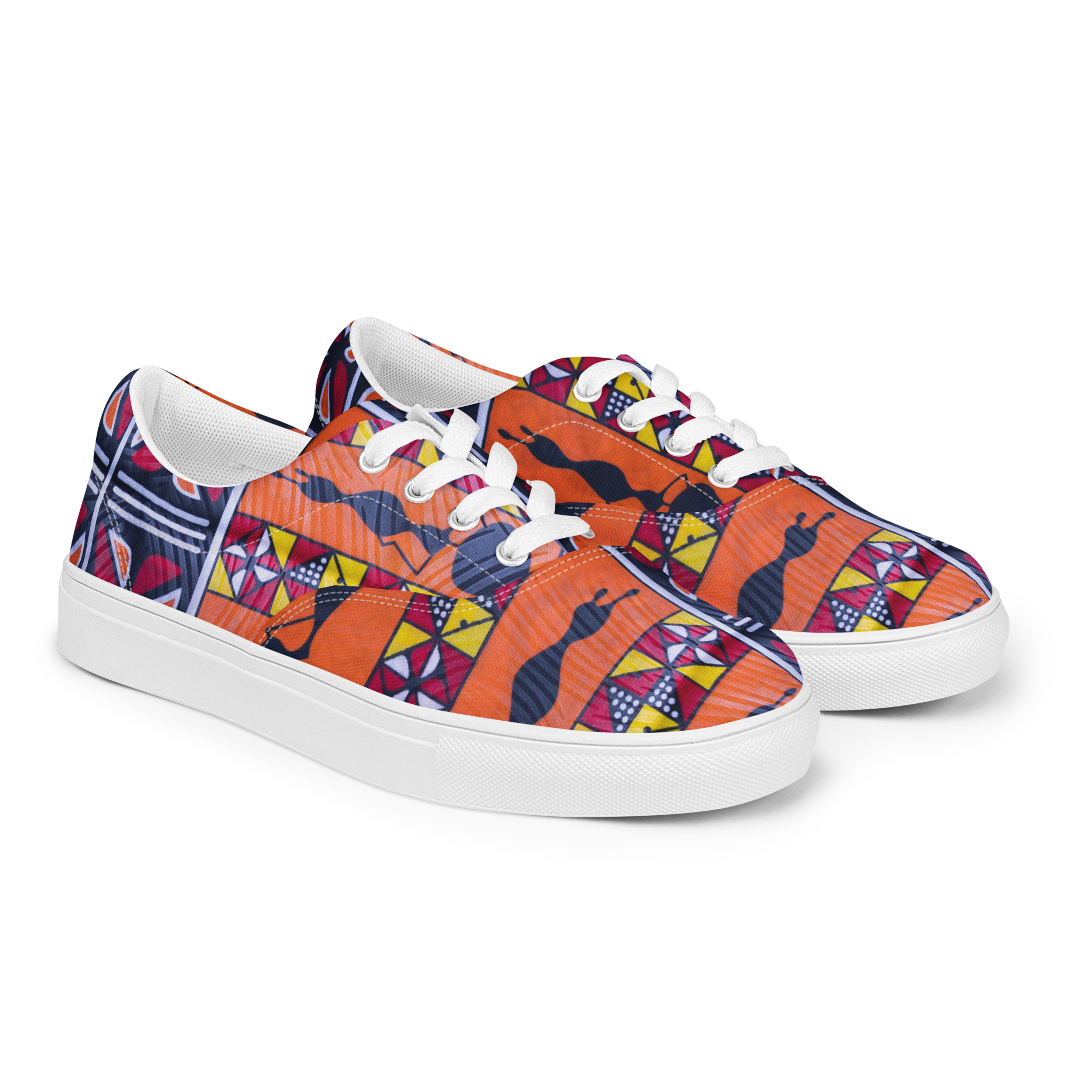 Men’s Africa lace-up canvas shoes Ghana Africa