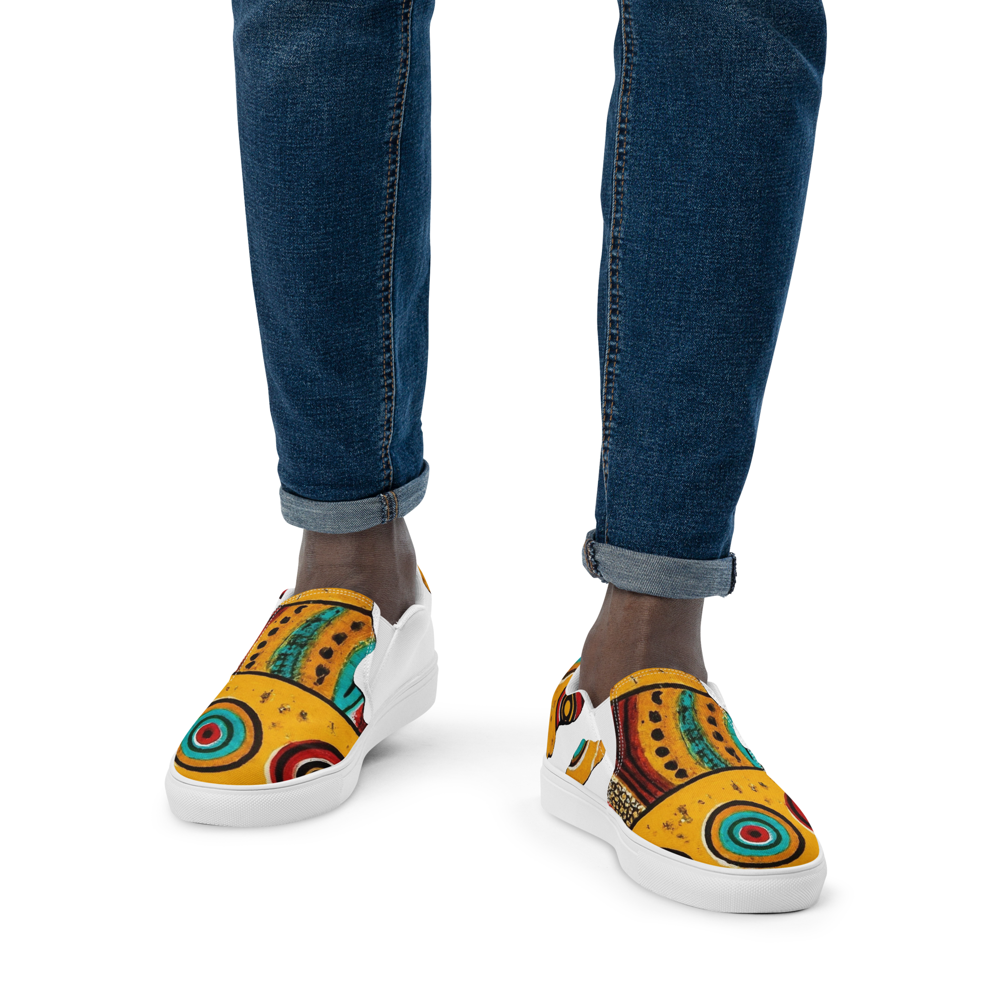 Men’s slip-on canvas shoes Cameroon Africa