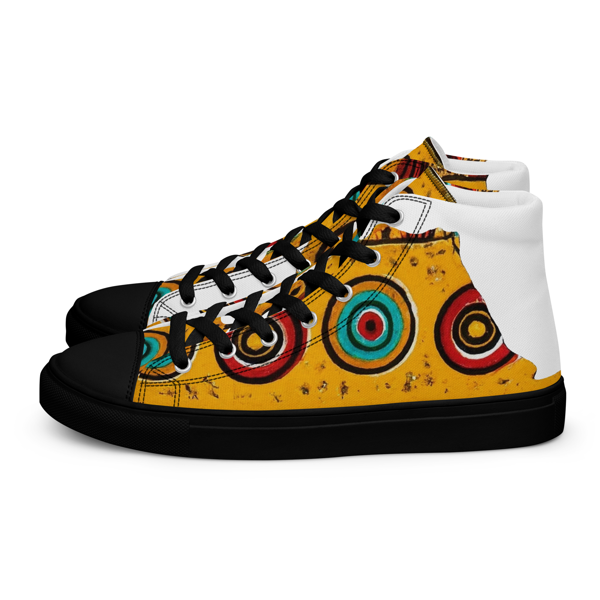 Women’s high top canvas shoes Cameroon Africa