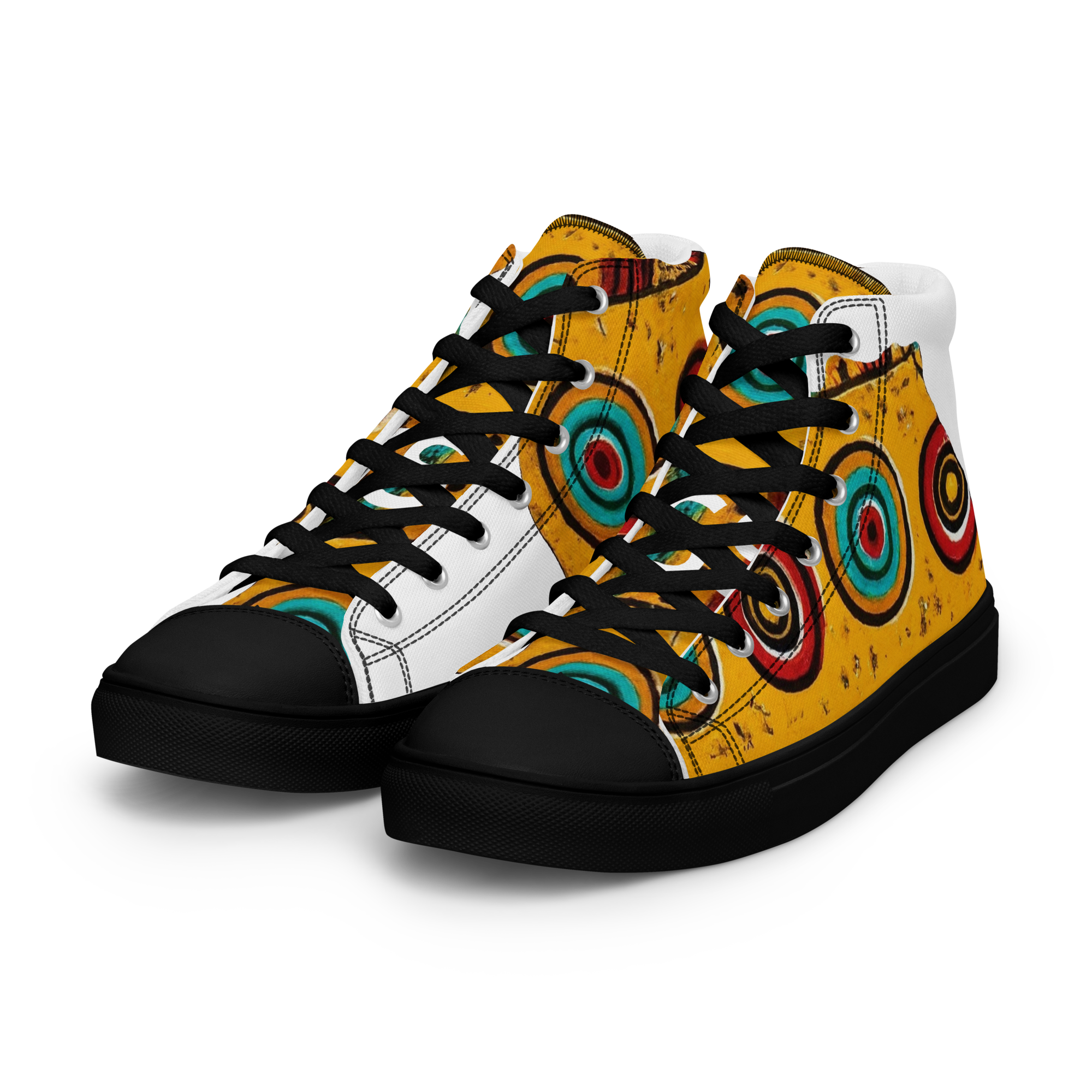 Women’s high top canvas shoes Cameroon Africa