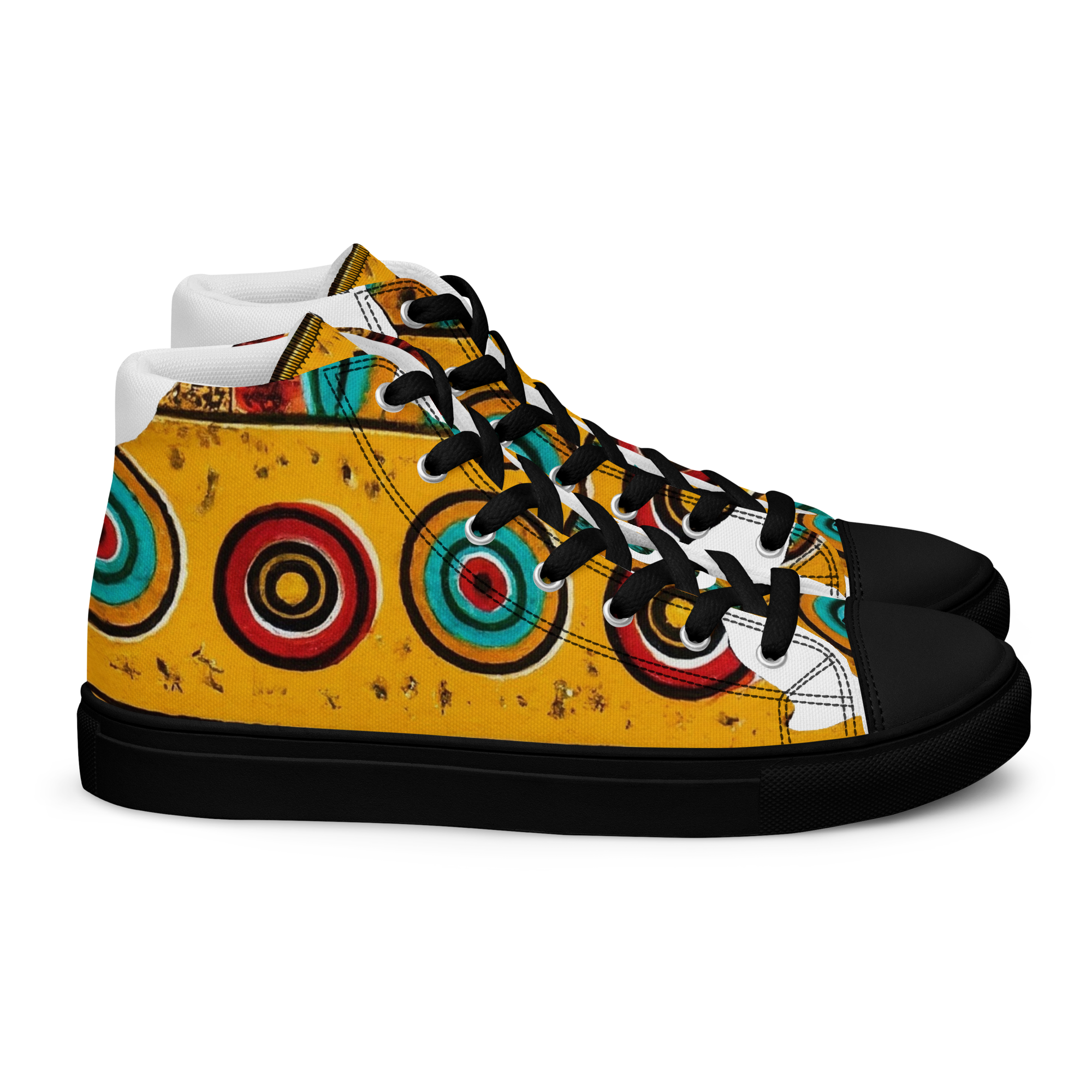 Women’s high top canvas shoes Cameroon Africa