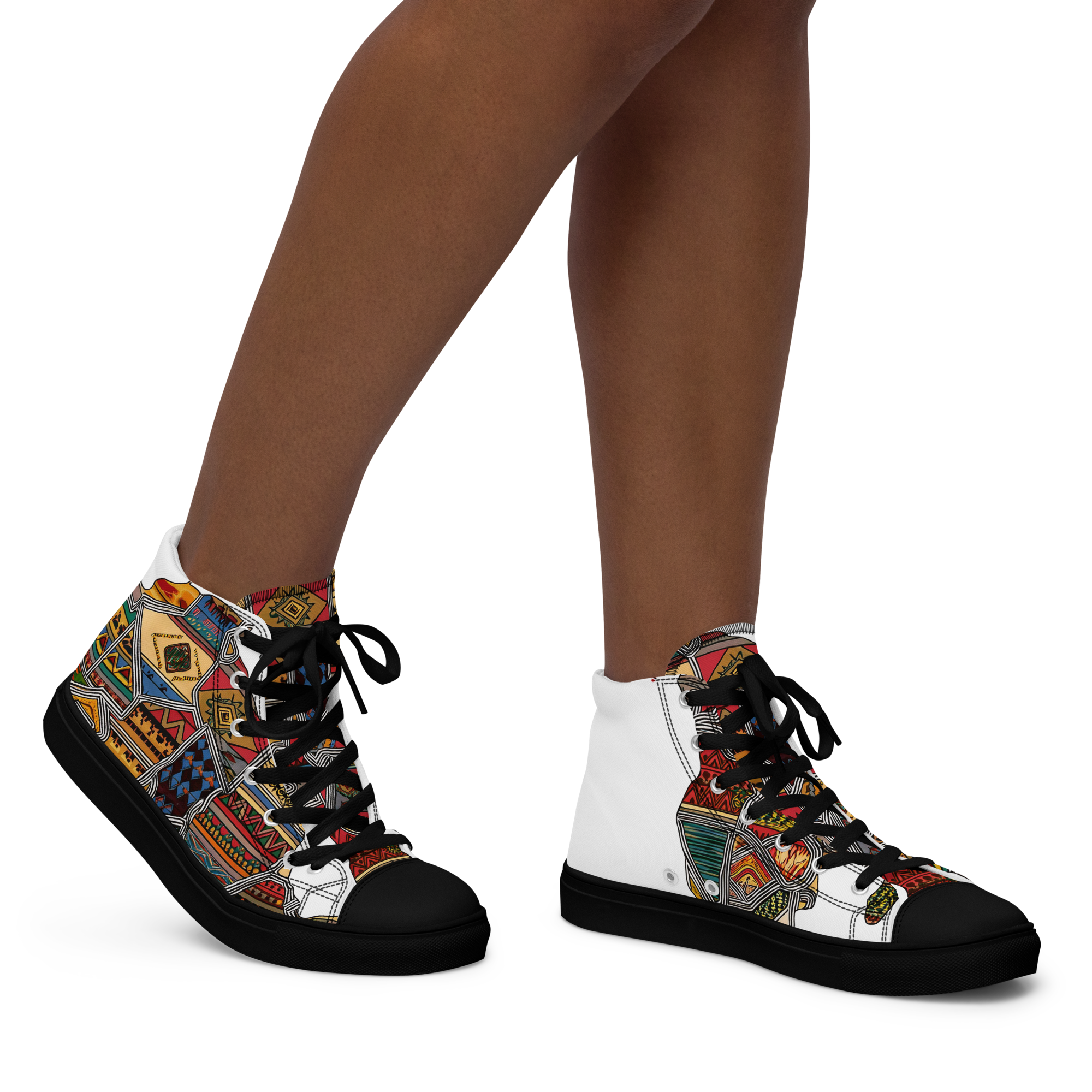 Women’s high top canvas shoes Sudan