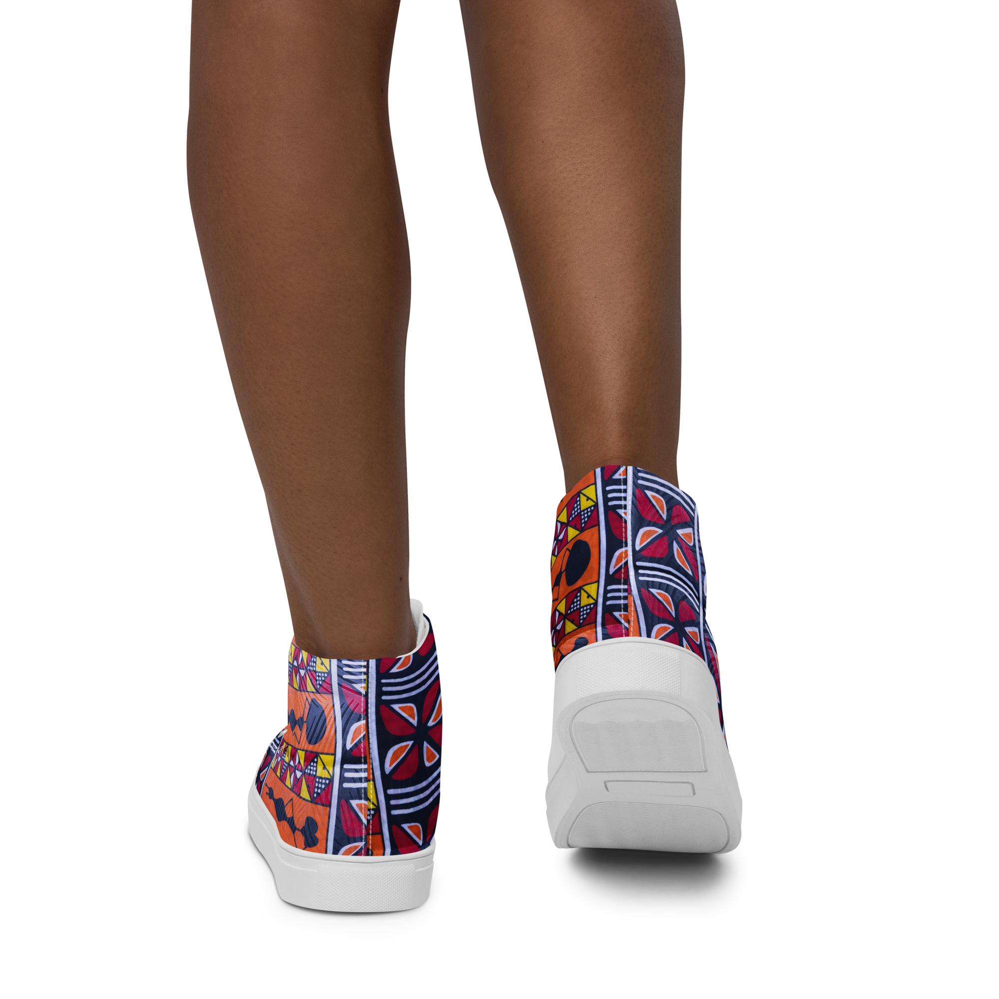 Women’s high top canvas shoes Ghana Africa