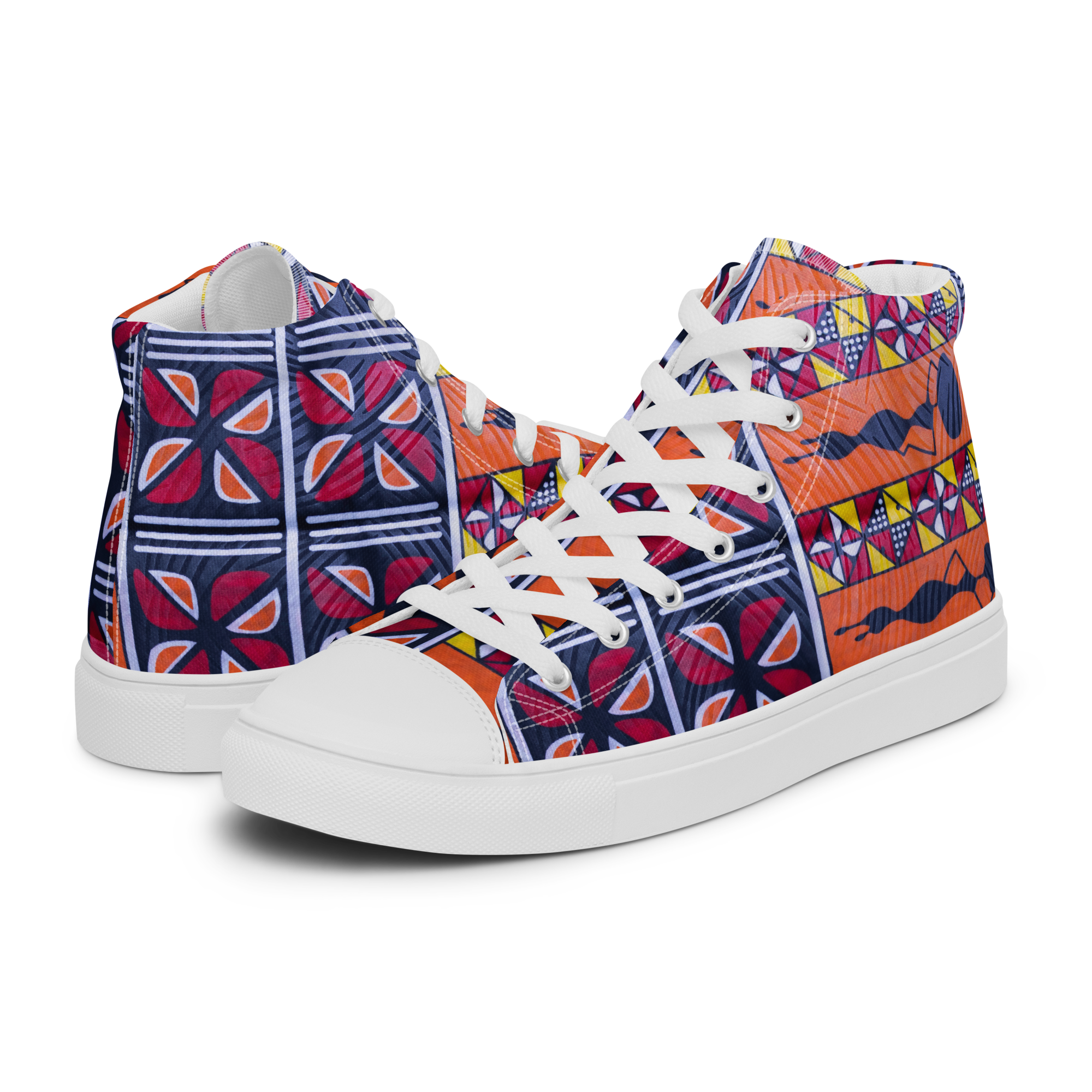 Women’s high top canvas shoes Ghana Africa