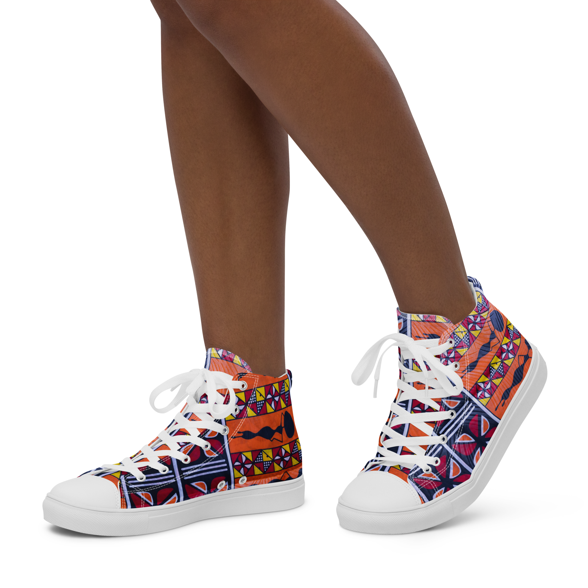 Women’s high top canvas shoes Ghana Africa