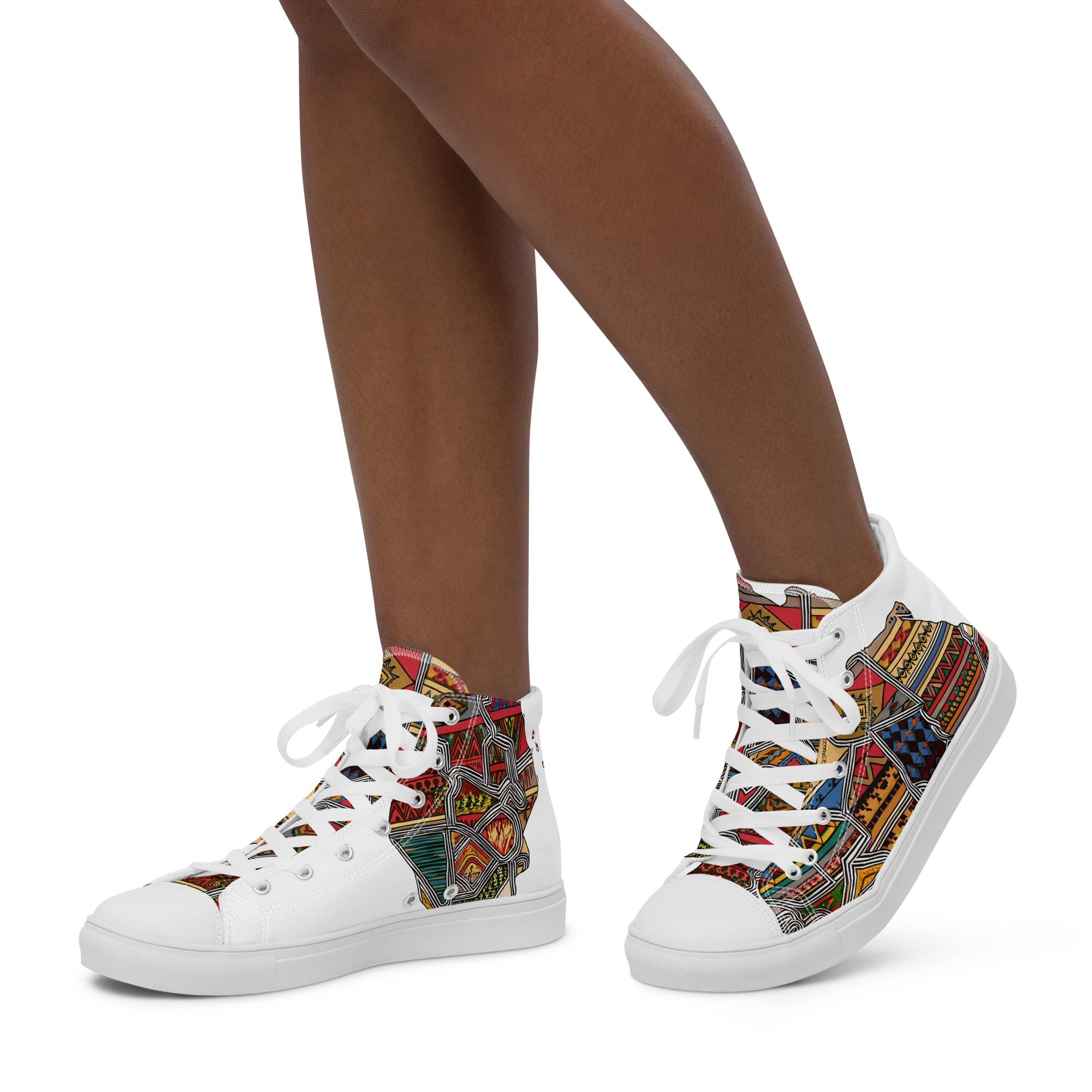 Women’s high top canvas shoes Sudan