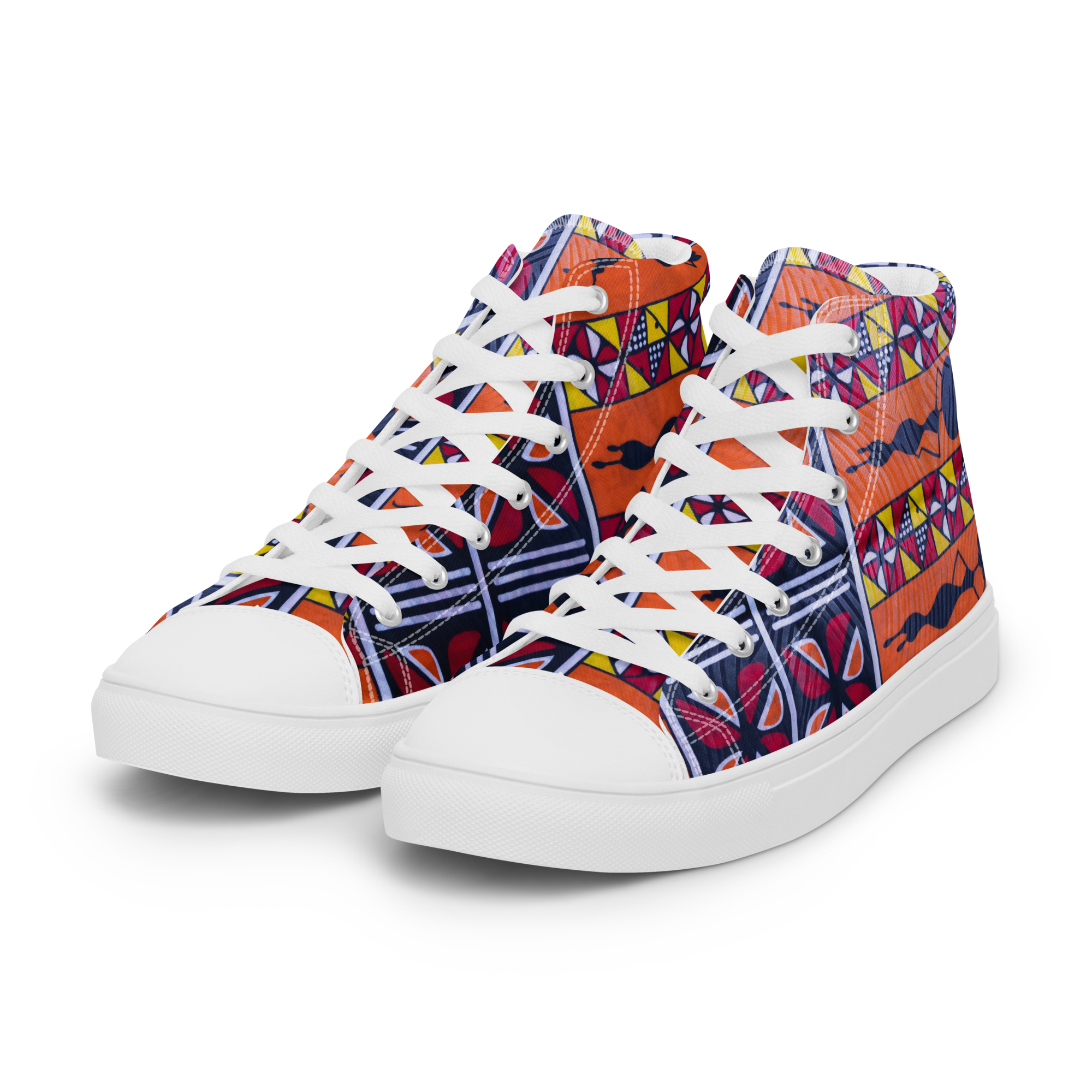 Women’s high top canvas shoes Ghana Africa