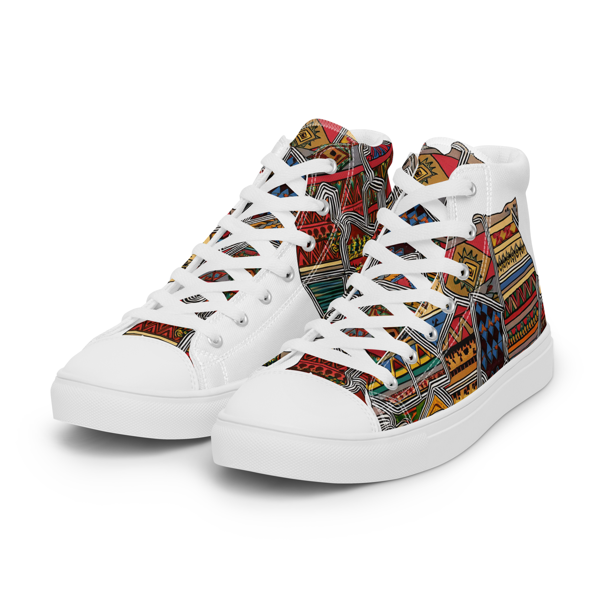 Women’s high top canvas shoes Sudan