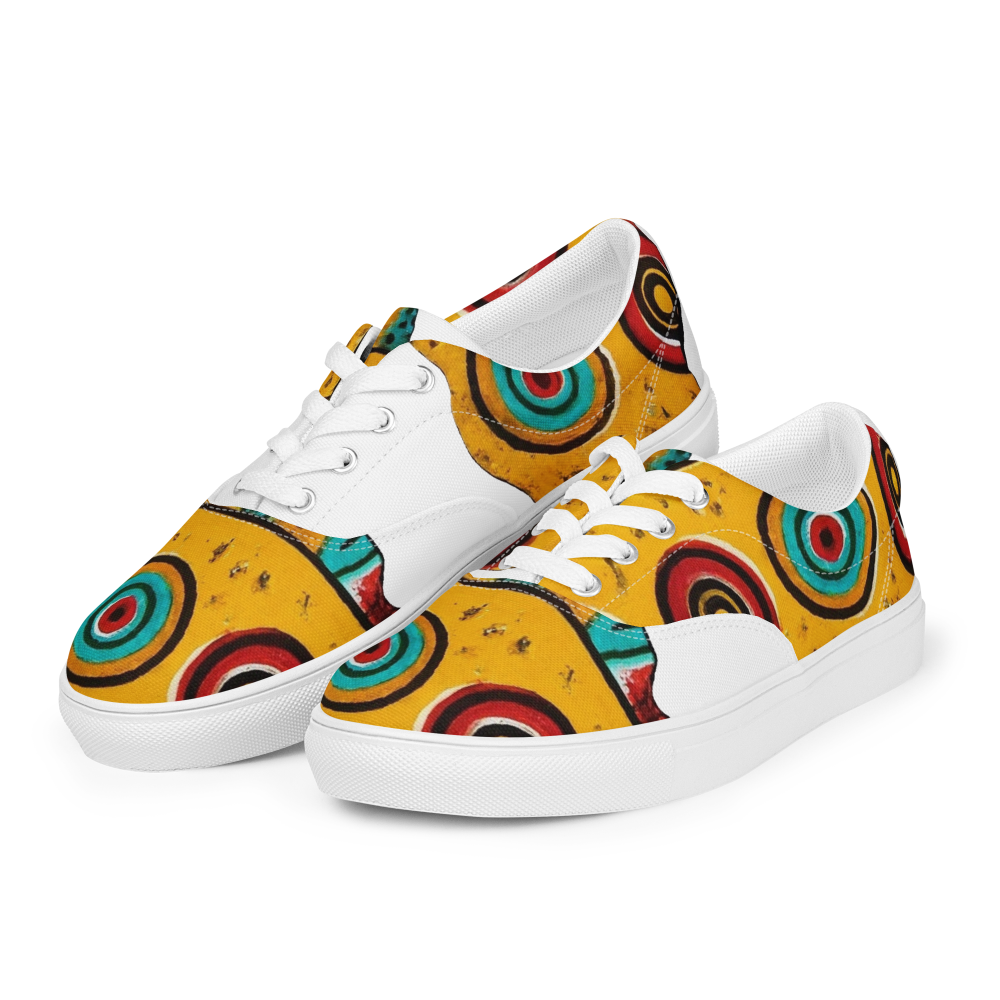 Women’s lace-up canvas shoes Cameroon Africa