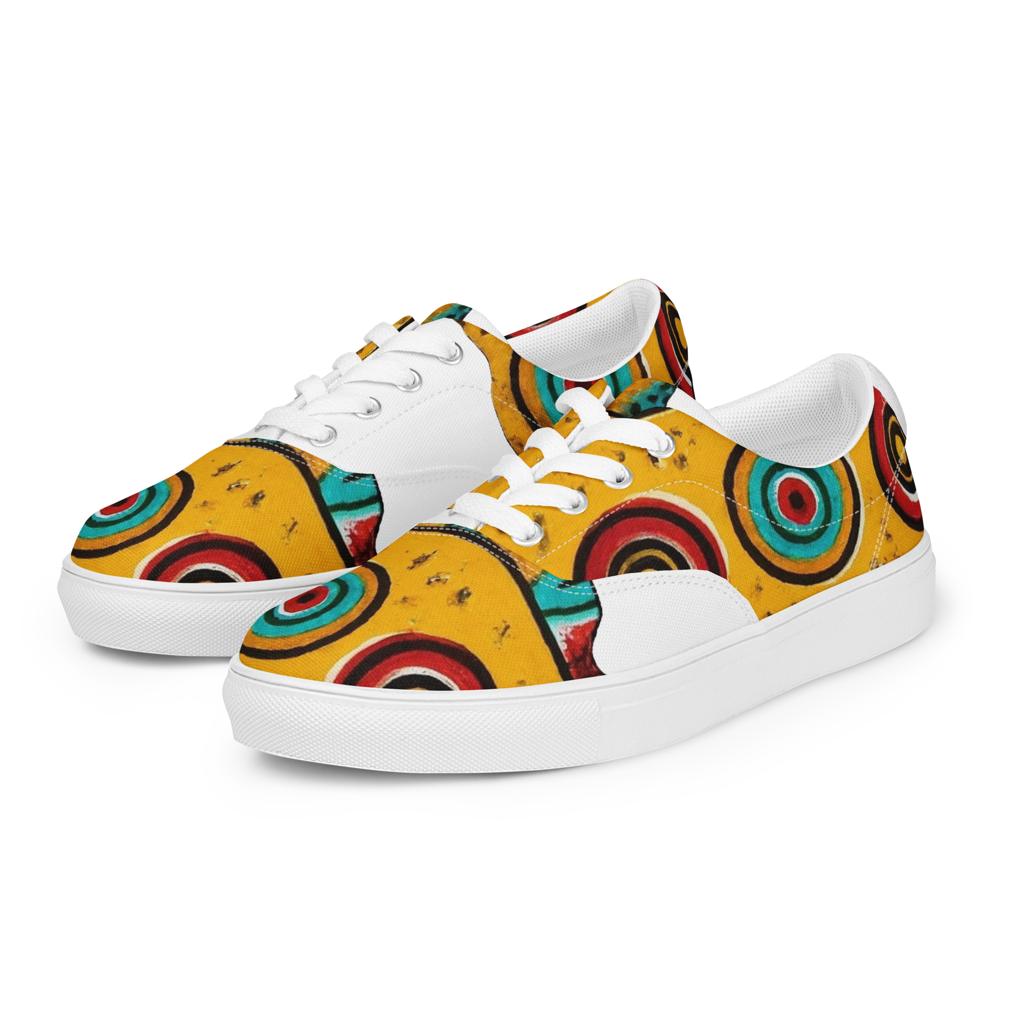 Women’s lace-up canvas shoes Cameroon Africa