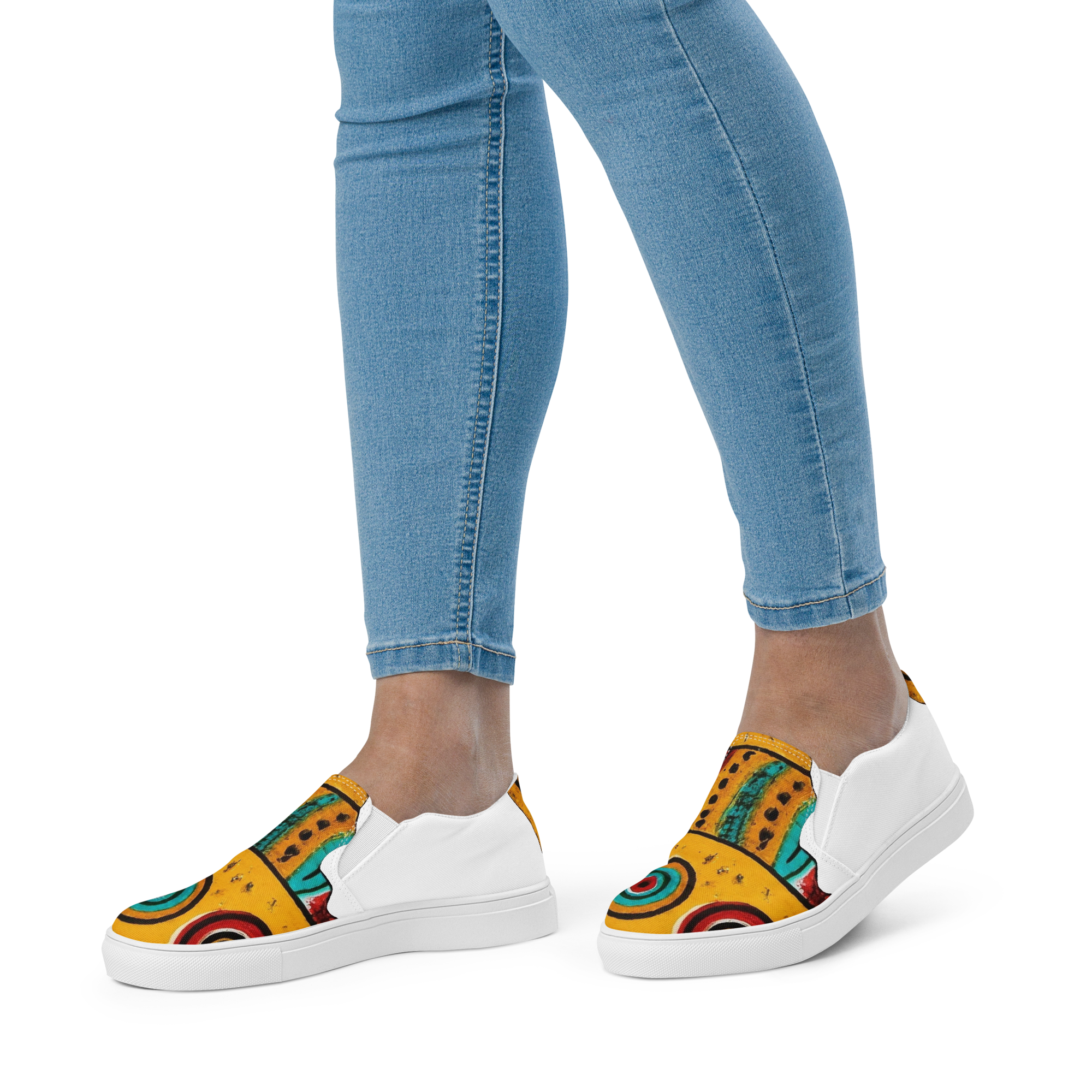 Women’s slip-on canvas shoes Cameroon Africa